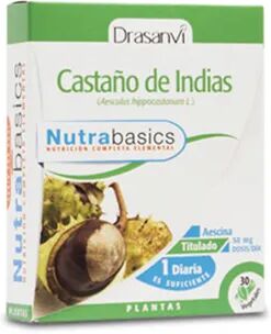 Drasanvi CASTAÑO DE INDIAS NUTRABASICS 30 VCaps