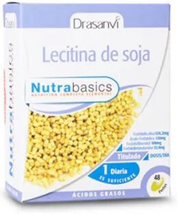 Drasanvi LECITINA DE SOJA 1200MG NUTRABASICS 48 Perlas