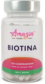 Amazin' Foods BIOTINA 120 Tabletas