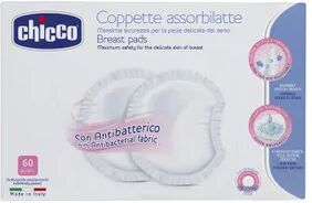 Chicco DISCOS ABSORBENTES ANTIBACTERIANOS 60 Uds