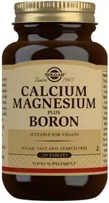 Solgar Calcium Magnesium Plus Boron 250 Tabs