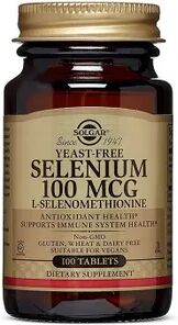 Solgar Selenio 100 mcg 100 Tabs