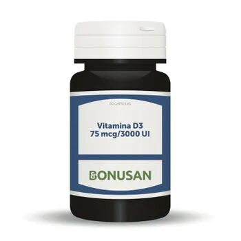 Bonusan VITAMINA D3 (3000UI) 60 Caps