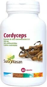 Sura Vitasan Cordyceps Paecilomyces Hepiali 500 mg 60 VCaps