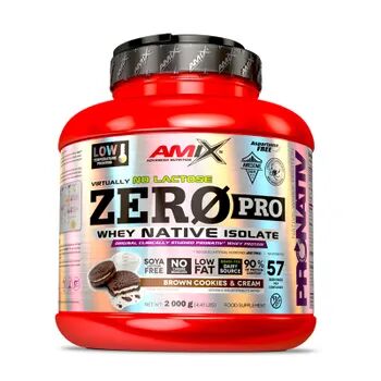 Amix Nutrition ZEROPRO PROTEIN 2Kg Galletas con Nata