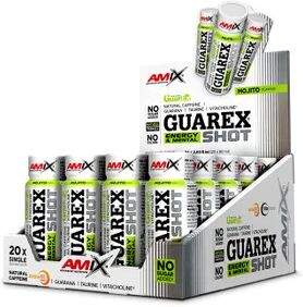 Amix Nutrition GUAREX ENERY & MENTAL SHOT 20 Viales de 60ml Mojito