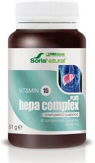 Soria Natural VIT&MIN 15 HEPACOMPLEX PLUS 60 Tabs