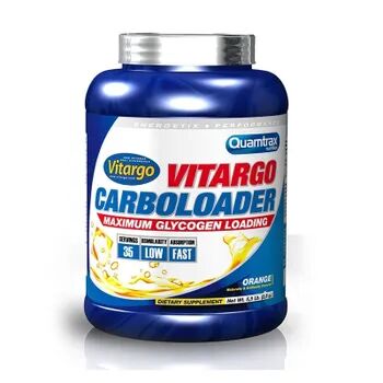 Quamtrax VITARGO CARBOLOADER 2,5 Kg Naranja