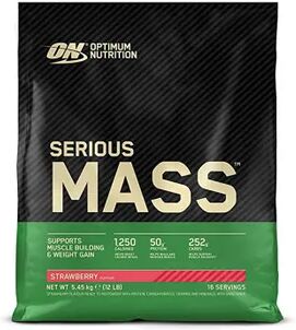 Optimum Nutrition SERIOUS MASS 5.45 Kg Galletas con Nata