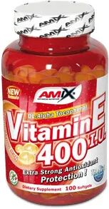 Amix Nutrition Vitamina E 400 IU - 100 Softgels