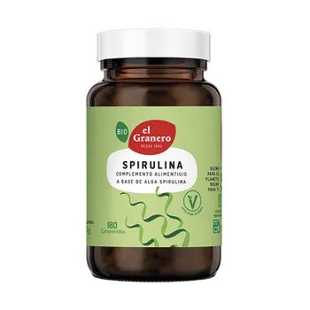 El Granero Integral SPIRULINA BIO 180 Tabs