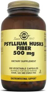 Solgar PSYLLIUM HUSKS FIBER 500mg 200 VCaps