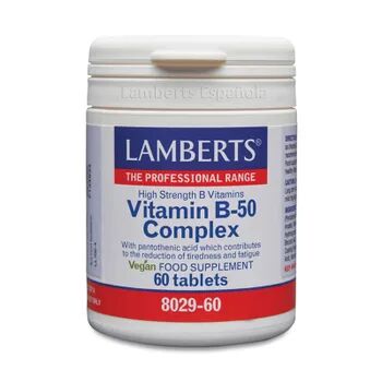 Lamberts VITAMIN B-50 COMPLEX 60 Tabs