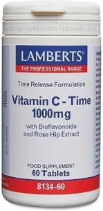 Lamberts VITAMIN C-TIME 1000mg 60 Tabs