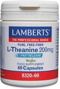 Lamberts L-THEANINE 200mg 60 Tabs