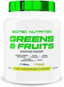 Scitec VITA GREENS & FRUITS 600g Pera-Limoncillo