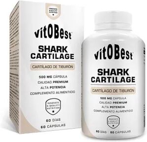 Vitobest Cartílago De Tiburón 500 mg 60 VCaps