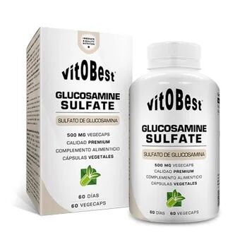 Vitobest Sulfato De Glucosamina 500 mg 60 VCaps