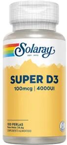 Solaray Super D3 100 mcg 100 Perlas