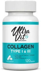 Vplab Nutrition Ultravit Collagen Type I & III 120 Caps