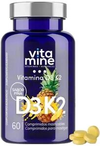 Herbora Vitamina D3 + K2 60 Tabs Piña