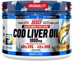 Big Cod Liver Oil 1000 mg 120 Perlas