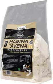 Drasanvi Sport Live Harina Avena Sabor Cookies & Cream 1 Kg Galletas con Nata