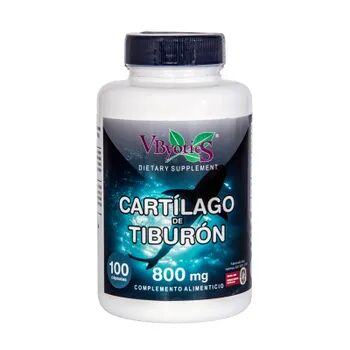 V Byotic Cartilago De Tiburon 800 mg 100 Caps