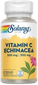 Solaray Vitamin C Echinacea 60 VCaps