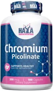 Haya Labs Chromium Picolinate 200 mcg 100 Caps