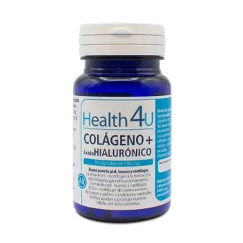 Health4u H4U Colágeno + Ácido Hialurónico 30 Caps