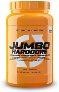 Scitec Jumbo Hardcore 1530g Chocolate Blanco