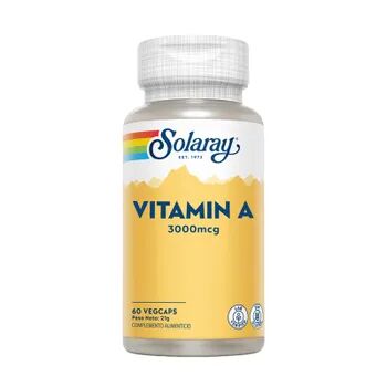 Solaray Vitamina A 3000 mcg 60 VCaps