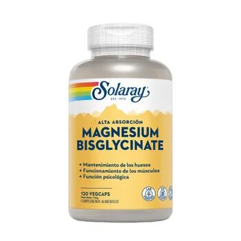 Solaray Bisglycinato Magnesio 120 VCaps