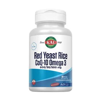 Kal Red Rice Q10 Omega 3 60 Perlas