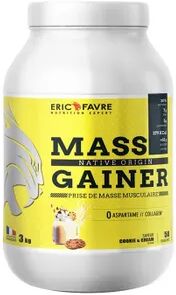 Eric Favre Sport Mass Gainer 3 Kg Galletas con Nata