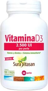 Sura Vitasan Vitamina D3 2.500 UI 60 Perlas