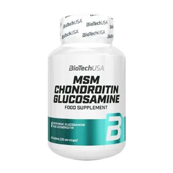 Biotech USA MSM Chondroitin Glucosamine 60 Tabs