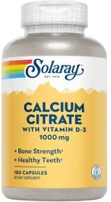 Solaray Calcium Citrate 1000 Mg 90 Caps