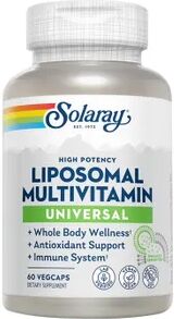 Solaray Liposomal Multivitamin Universal 60 VCaps