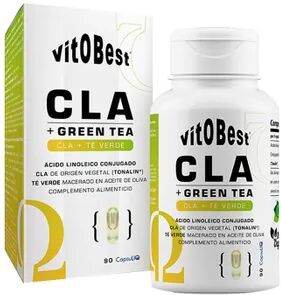 Vitobest CLA + Té Verde 90 Caps