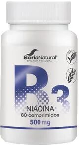 Soria Natural Vitamina B3 Niacina 500 mg 60 Tabs