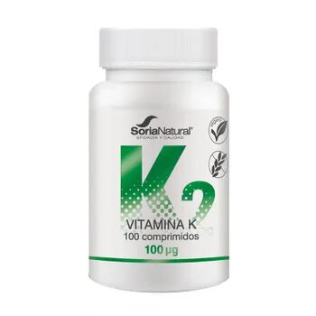 Soria Natural Vitamina K2 100 ug 100 Tabs