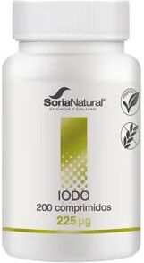 Soria Natural Yodo 225 ug 200 Tabs