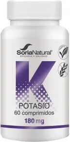 Soria Natural Potasio 180 mg 60 Tabs