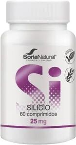 Soria Natural Silicio 25 mg 60 Tabs