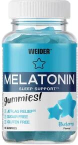 Weider Melatonina Gummies! 60 Gominolas Fresa