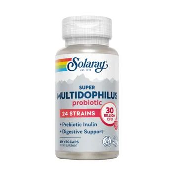 Solaray Super Multidophilus Probiotic 30 Billion CFU 60 VCaps