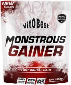 Vitobest Monstrous Gainer 3 Kg Vainilla