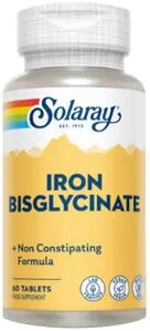 Solaray Iron Bisglycinate 60 Tabs